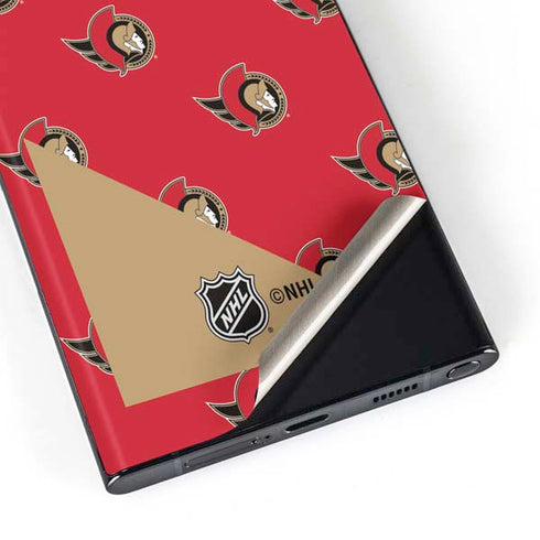 NHL Ottawa Senators Pattern Galaxy Skins